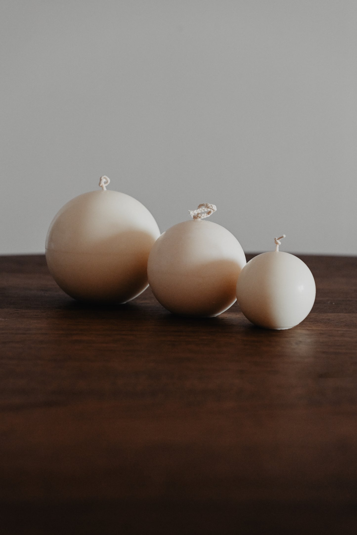 Sphere Candle Set