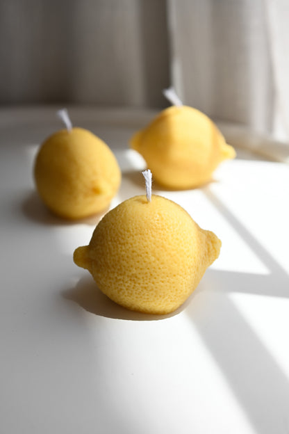 Lemon Candle Set