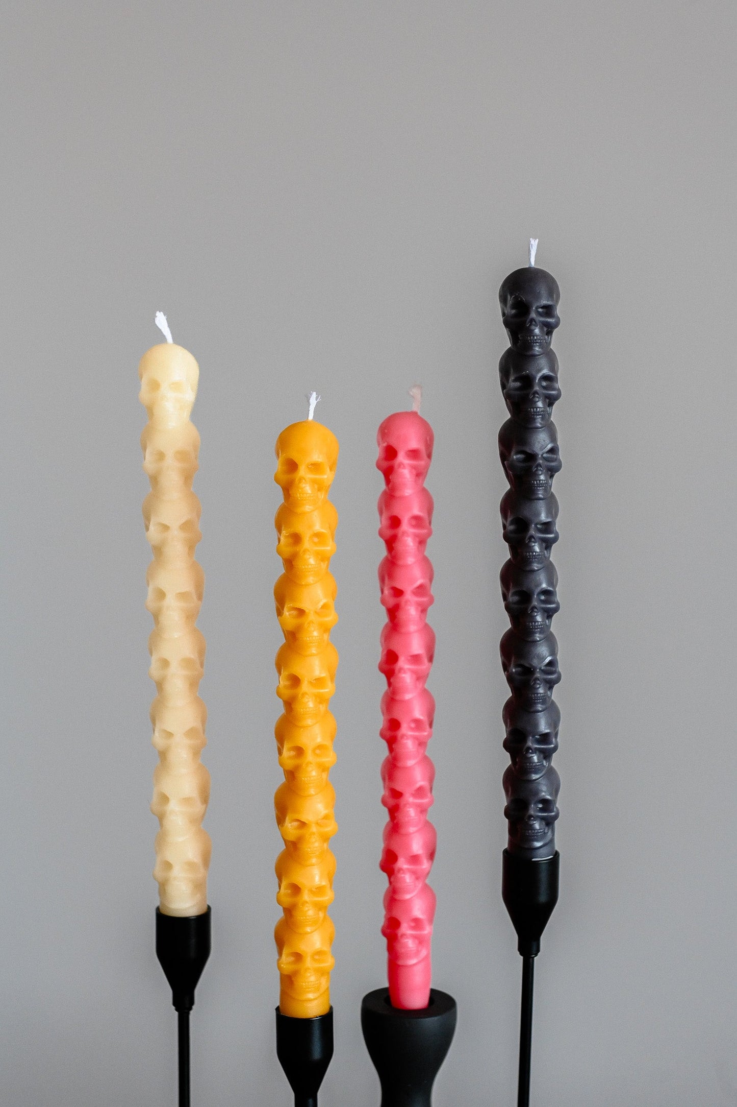 Halloween Skull Candles