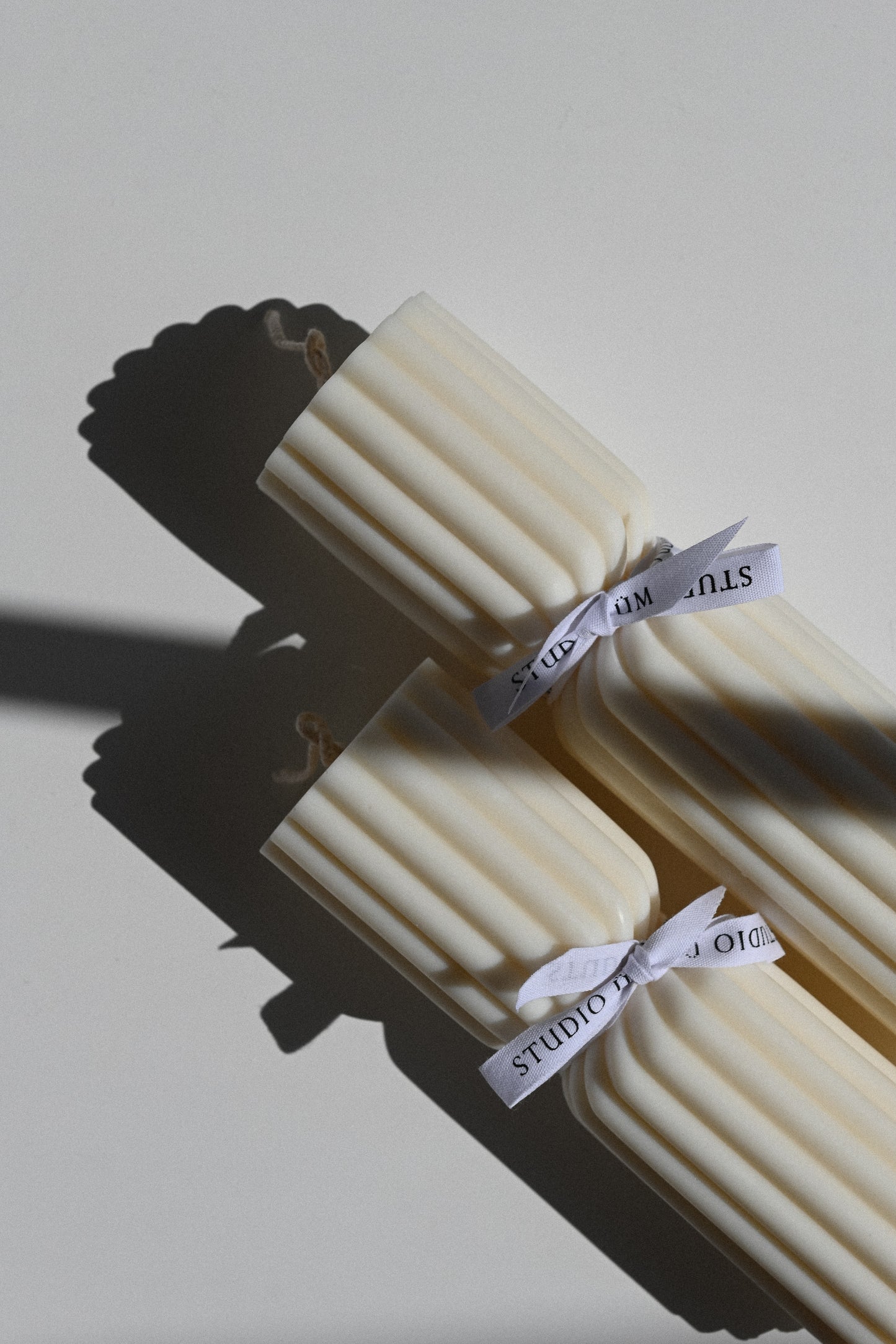 Ribbed Twist Candle